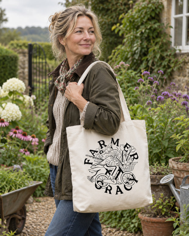 Farmer Gracy Tote Bag