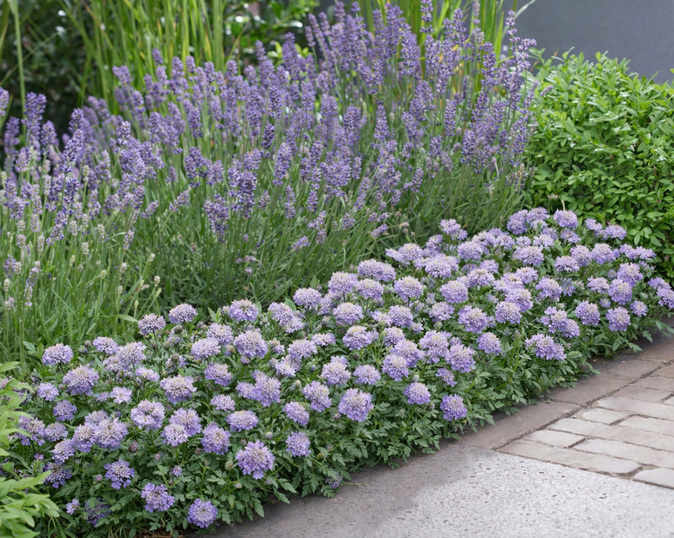 Scabiosa 'Blue Eyes'