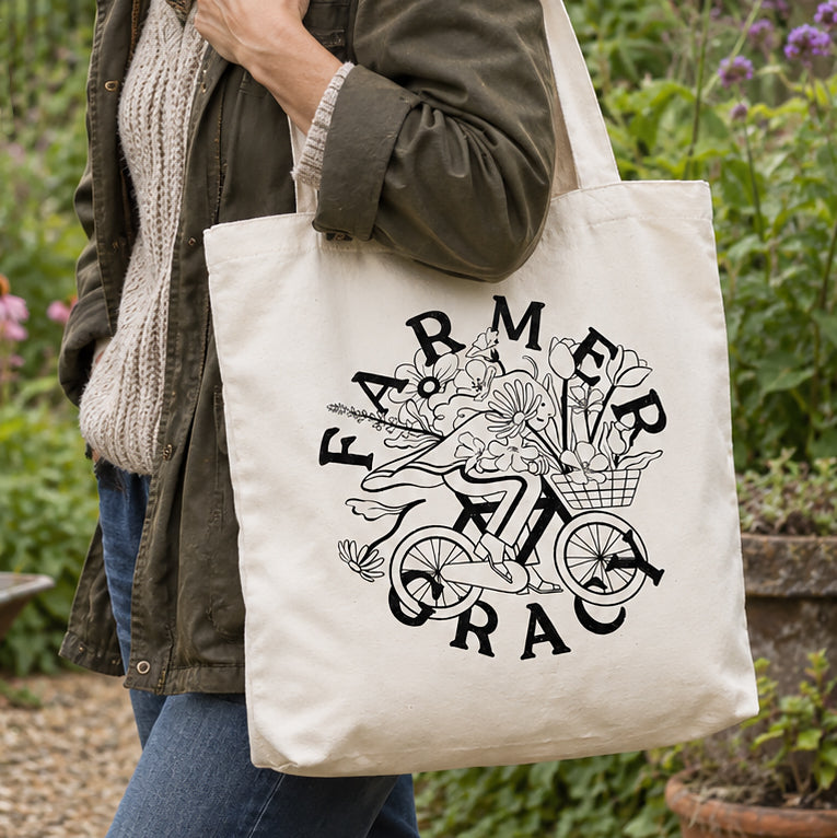 Farmer Gracy Tote Bag