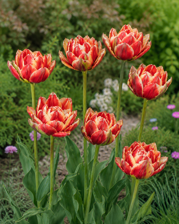 Tulip 'Rhubarb Ripple'